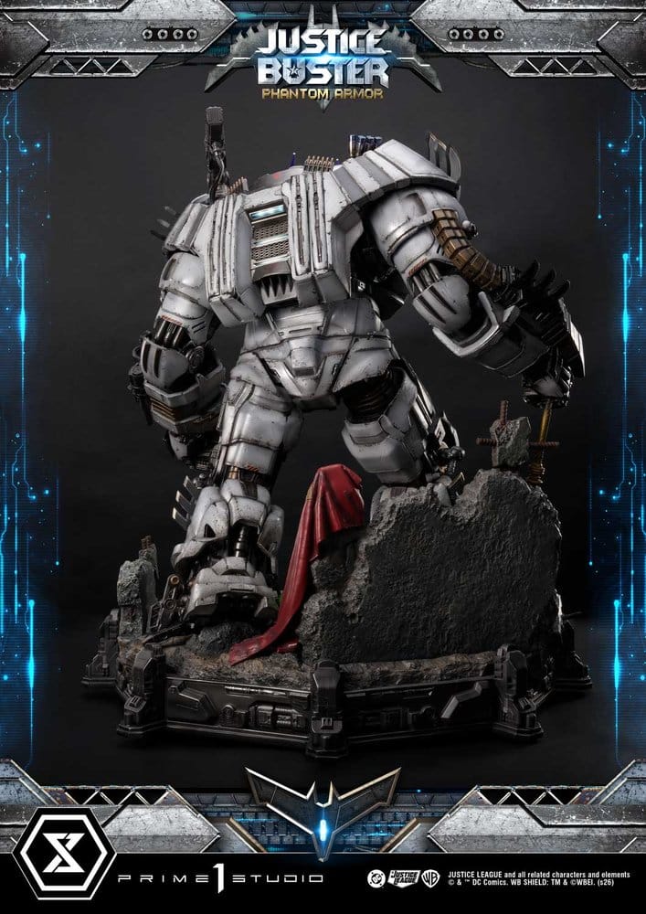 DC Comics Ultimate Museum Masterline Estatua Justice Buster: Phantom Armor (Design By Josh Nizzi) 88 cm