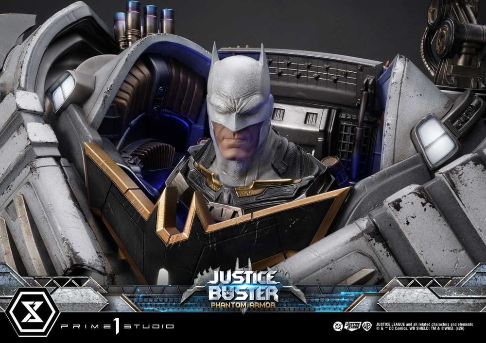 DC Comics Ultimate Museum Masterline Estatua Justice Buster: Phantom Armor (Design By Josh Nizzi) 88 cm