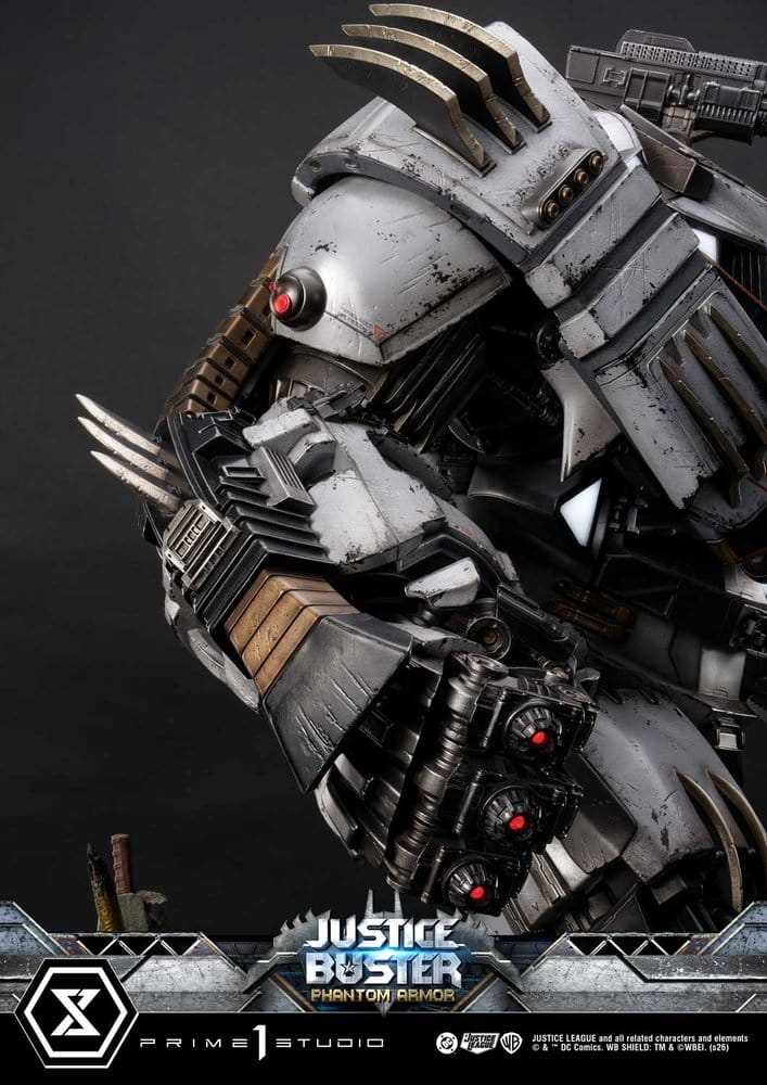 DC Comics Ultimate Museum Masterline Estatua Justice Buster: Phantom Armor (Design By Josh Nizzi) 88 cm