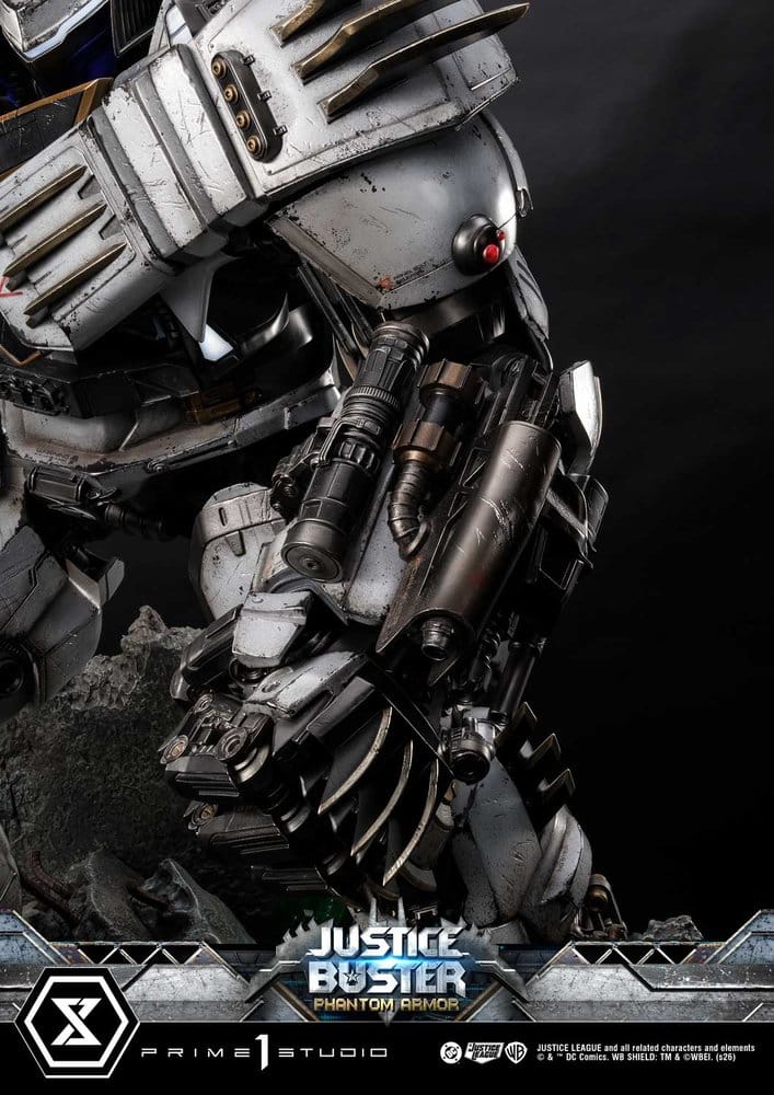 DC Comics Ultimate Museum Masterline Estatua Justice Buster: Phantom Armor (Design By Josh Nizzi) 88 cm