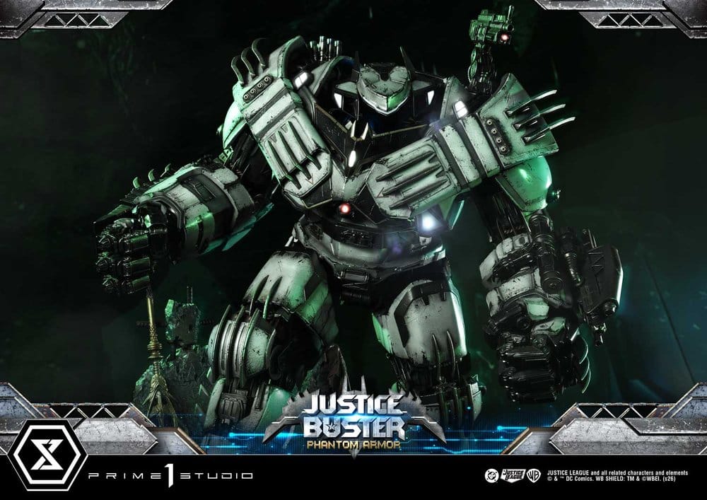 DC Comics Ultimate Museum Masterline Estatua Justice Buster: Phantom Armor (Design By Josh Nizzi) 88 cm