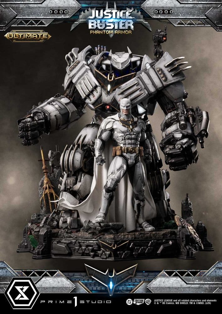 DC Comics Ultimate Museum Masterline Estatua Justice Buster: Phantom Armor (Design By Josh Nizzi) Ultimate Version 88 cm