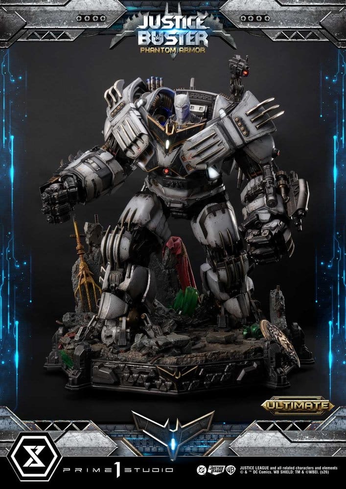 DC Comics Ultimate Museum Masterline Estatua Justice Buster: Phantom Armor (Design By Josh Nizzi) Ultimate Version 88 cm