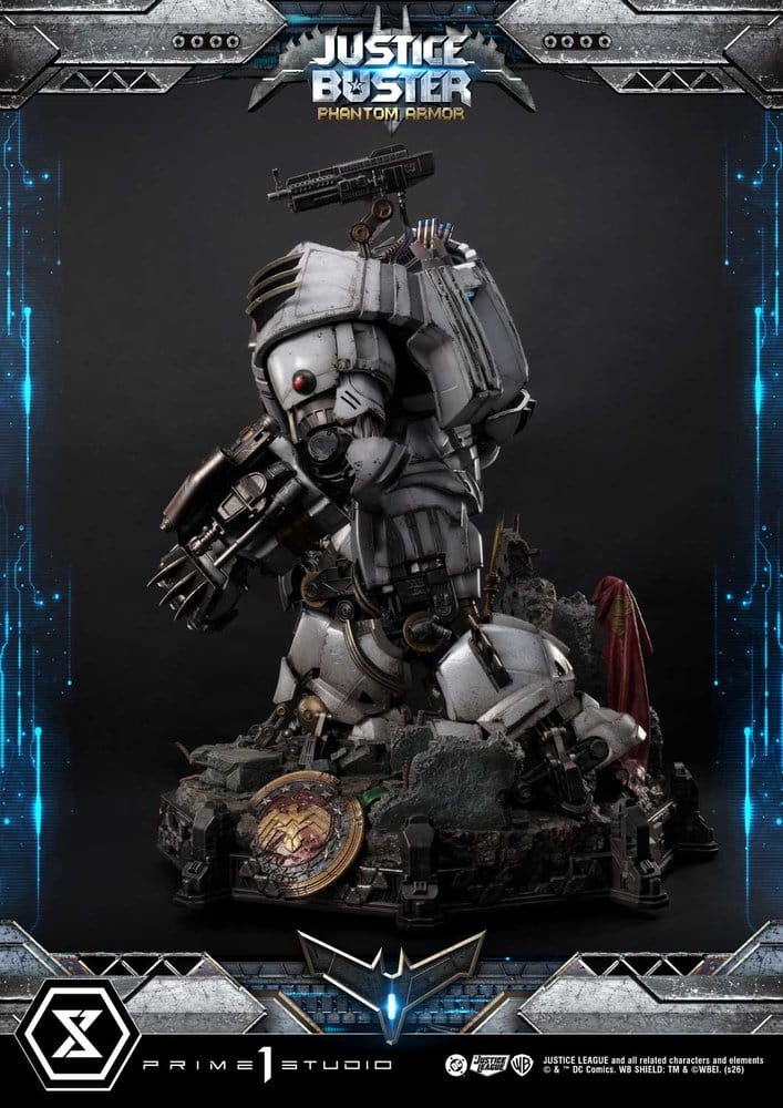 DC Comics Ultimate Museum Masterline Estatua Justice Buster: Phantom Armor (Design By Josh Nizzi) Ultimate Version 88 cm