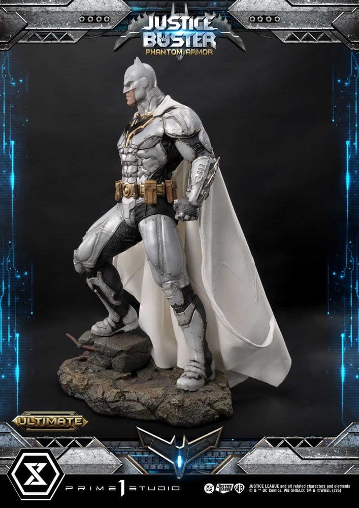 DC Comics Ultimate Museum Masterline Estatua Justice Buster: Phantom Armor (Design By Josh Nizzi) Ultimate Version 88 cm