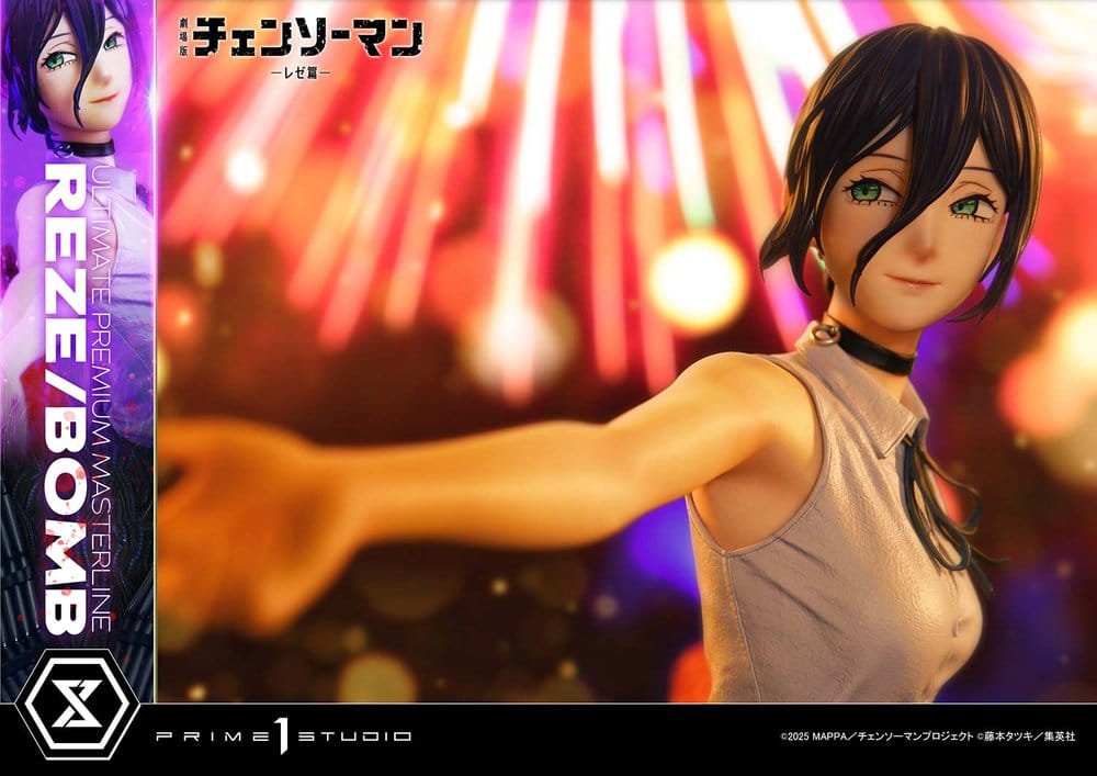 Chainsaw Man Ultimate Premium Masterline Series Estatua 1/4 The Movie: Reze Arc REZE/BOMB 56 cm
