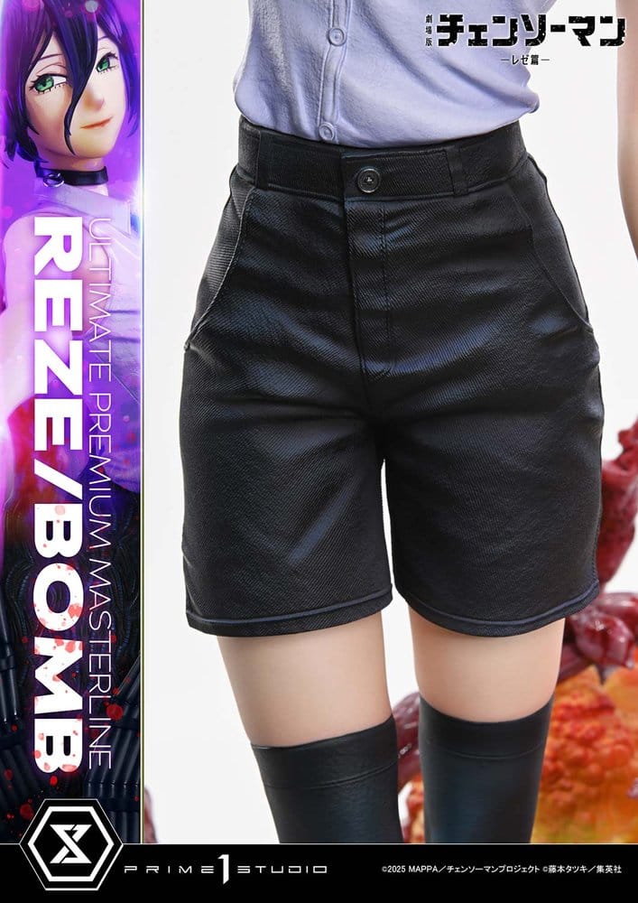 Chainsaw Man Ultimate Premium Masterline Series Estatua 1/4 The Movie: Reze Arc REZE/BOMB 56 cm