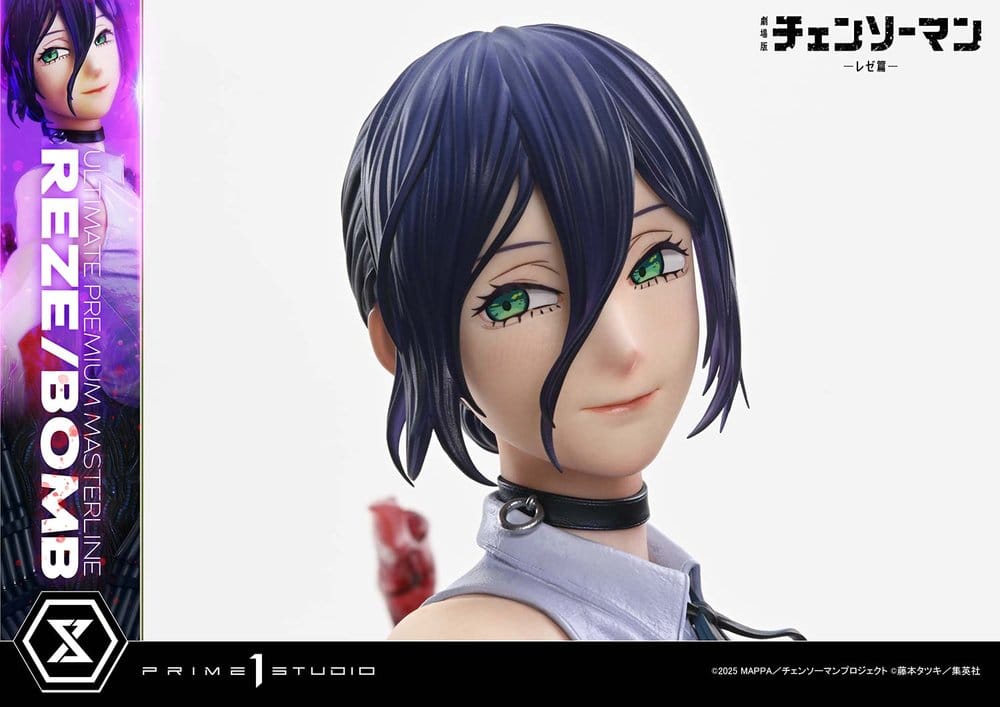 Chainsaw Man Ultimate Premium Masterline Series Estatua 1/4 The Movie: Reze Arc REZE/BOMB DX Bonus Version 56 cm