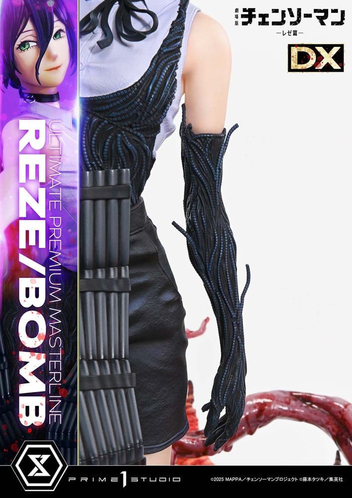 Chainsaw Man Ultimate Premium Masterline Series Estatua 1/4 The Movie: Reze Arc REZE/BOMB DX Bonus Version 56 cm