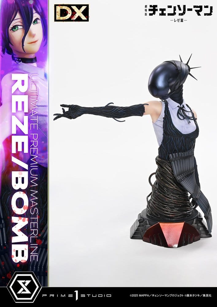 Chainsaw Man Ultimate Premium Masterline Series Estatua 1/4 The Movie: Reze Arc REZE/BOMB DX Bonus Version 56 cm