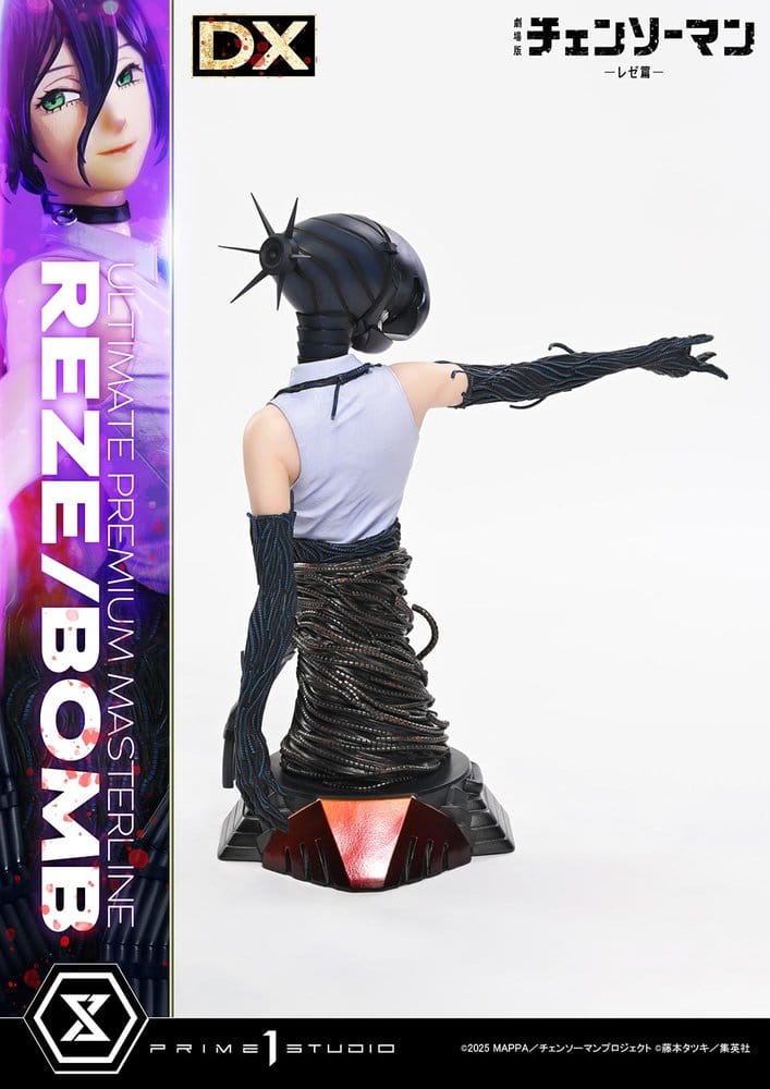 Chainsaw Man Ultimate Premium Masterline Series Estatua 1/4 The Movie: Reze Arc REZE/BOMB DX Bonus Version 56 cm
