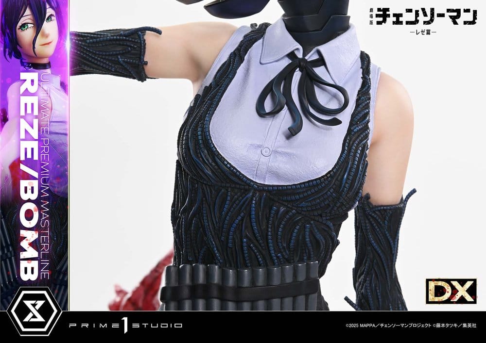 Chainsaw Man Ultimate Premium Masterline Series Estatua 1/4 The Movie: Reze Arc REZE/BOMB DX Bonus Version 56 cm