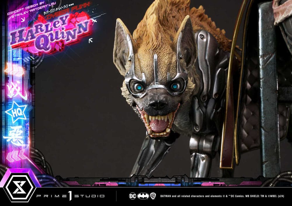 Batman Estatua Ultimate Premium Masterline Series Cyberpunk Harley Quinn 60 cm