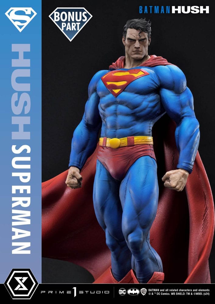 DC Comics Estatua Ultimate Premium Masterline Series 1/4 Batman: Hush (Comic) Superman Bonus Version 77 cm