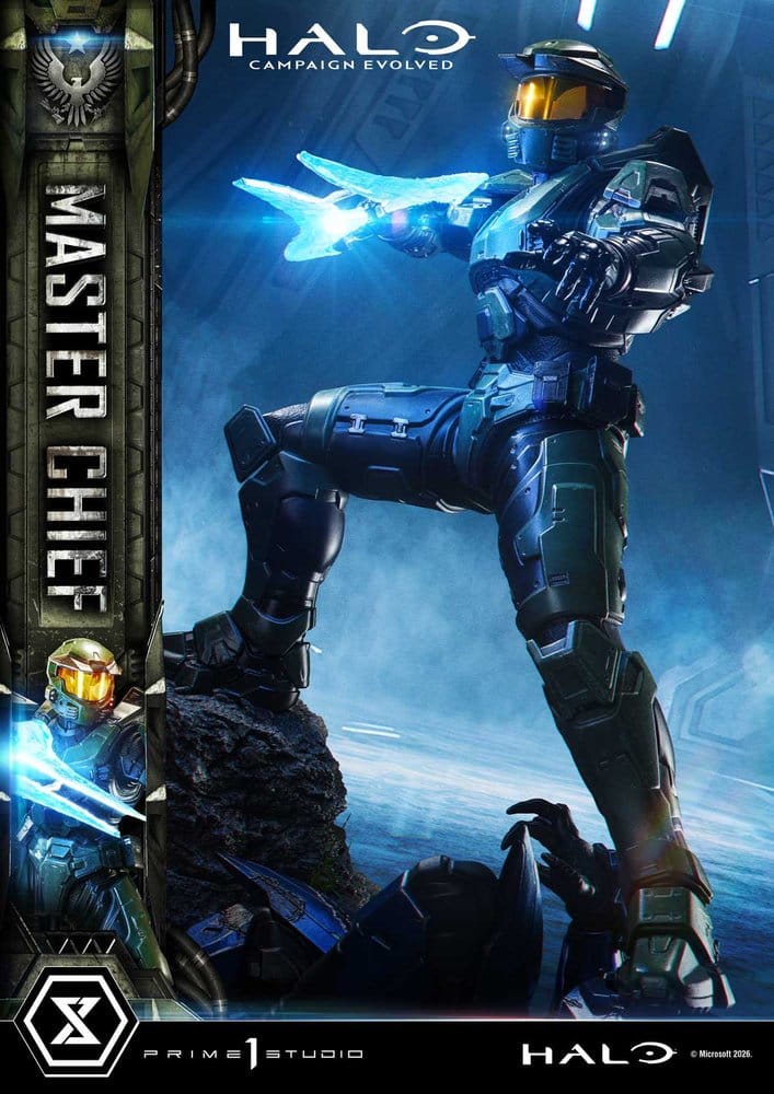 Halo Ultimate Premium Masterline Series Estatua 1/4 Campaign Evolved Master Chief 78 cm