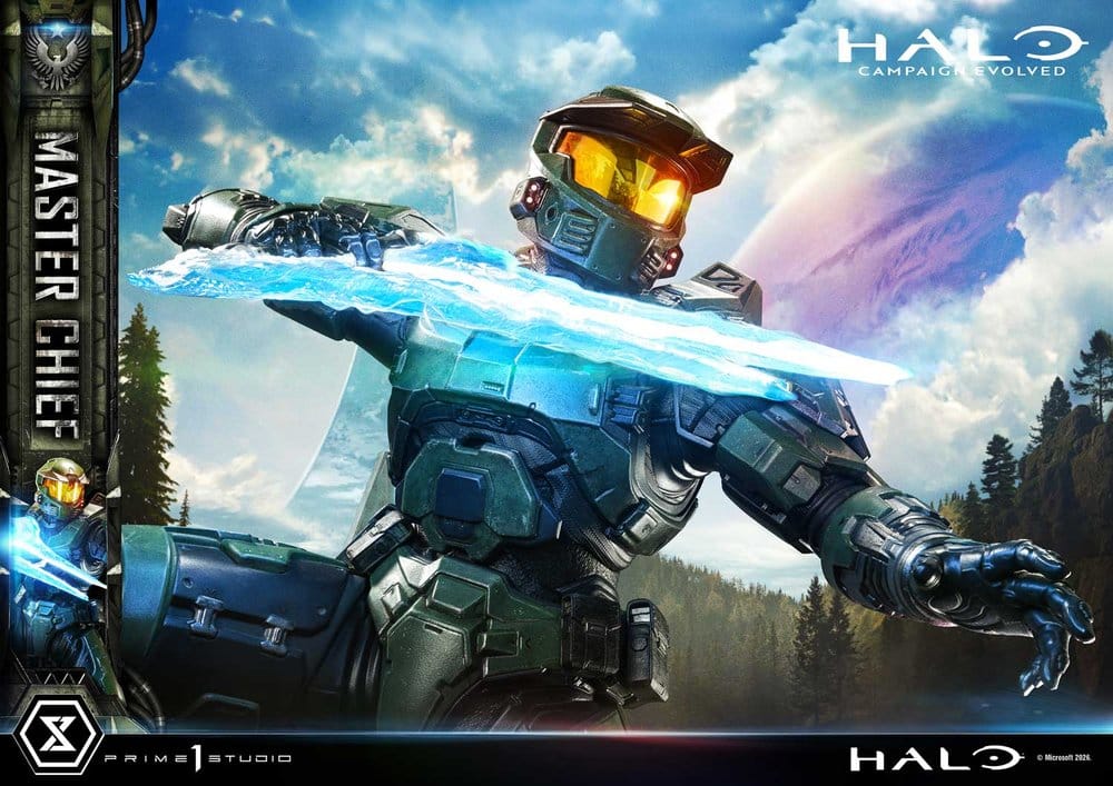 Halo Ultimate Premium Masterline Series Estatua 1/4 Campaign Evolved Master Chief 78 cm