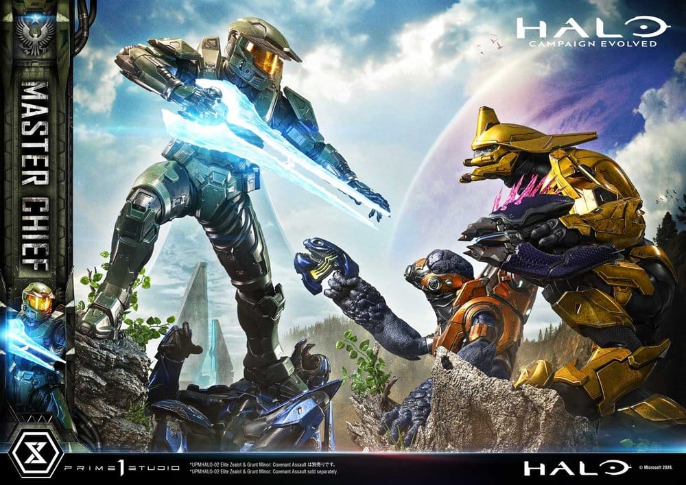 Halo Ultimate Premium Masterline Series Estatua 1/4 Campaign Evolved Master Chief 78 cm