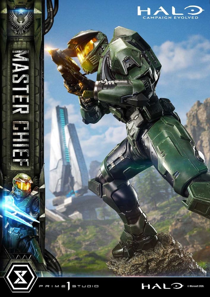 Halo Ultimate Premium Masterline Series Estatua 1/4 Campaign Evolved Master Chief 78 cm