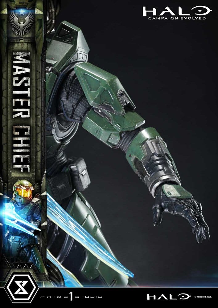 Halo Ultimate Premium Masterline Series Estatua 1/4 Campaign Evolved Master Chief Bonus Version 78 cm