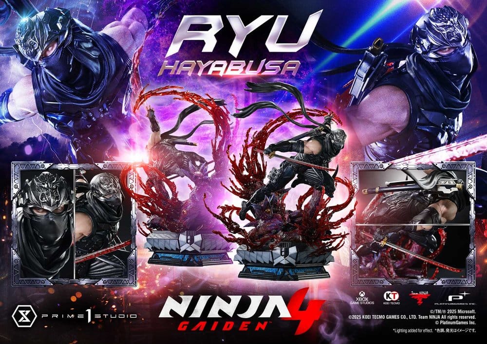 Ninja Gaiden 4 Ultimate Premium Masterline Series Estatua 1/4 Ryu Hayabusa 70 cm