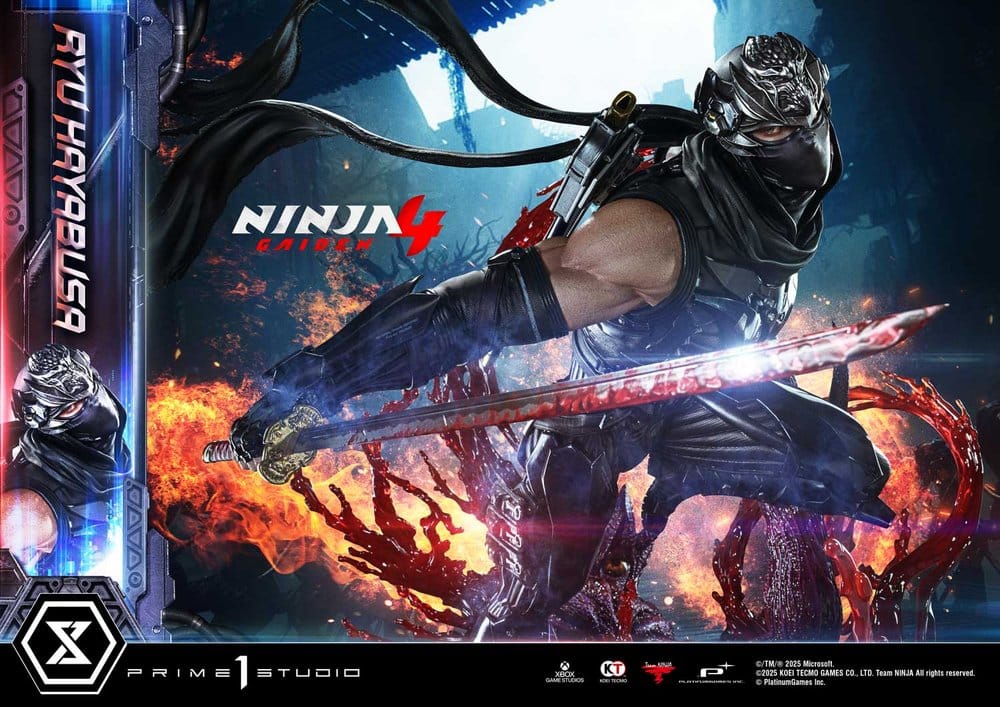 Ninja Gaiden 4 Ultimate Premium Masterline Series Estatua 1/4 Ryu Hayabusa 70 cm