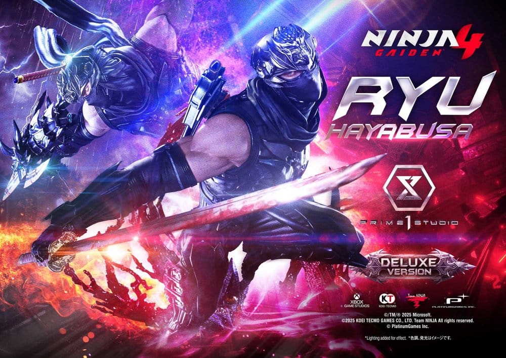 Ninja Gaiden 4 Ultimate Premium Masterline Series Estatua 1/4 Ryu Hayabusa Deluxe Version 70 cm