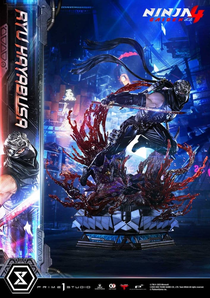 Ninja Gaiden 4 Ultimate Premium Masterline Series Estatua 1/4 Ryu Hayabusa Deluxe Version 70 cm