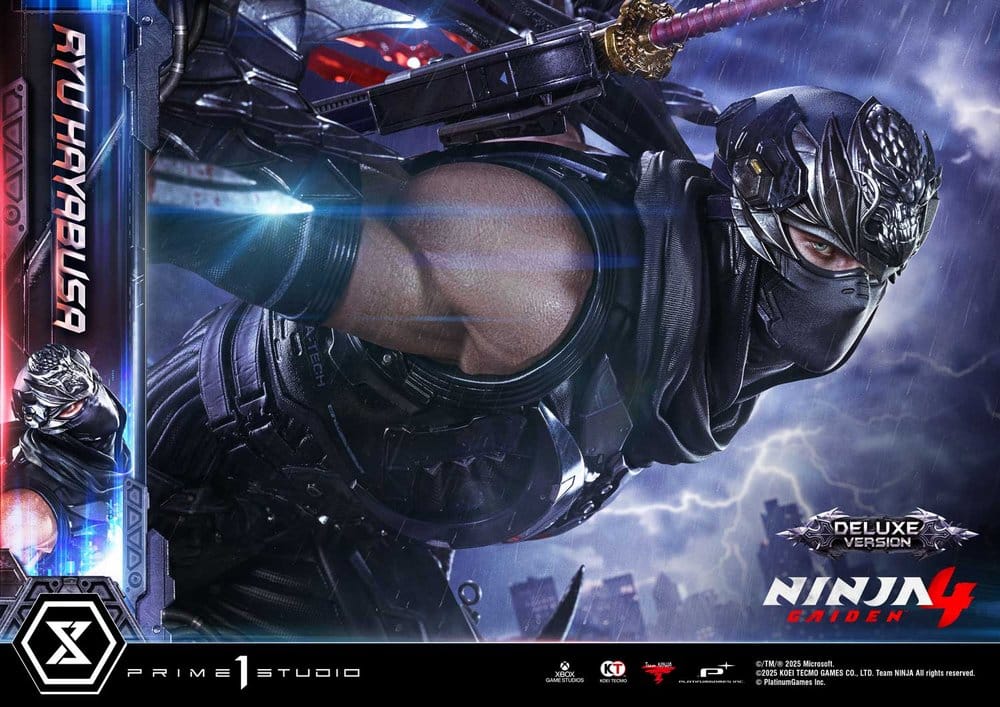 Ninja Gaiden 4 Ultimate Premium Masterline Series Estatua 1/4 Ryu Hayabusa Deluxe Version 70 cm
