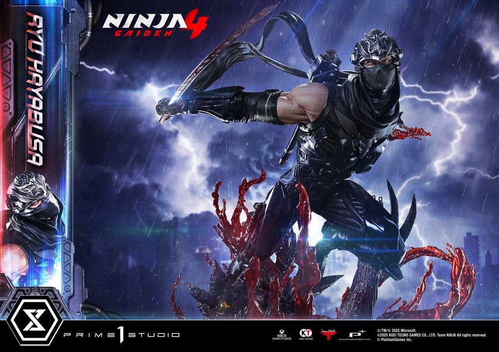 Ninja Gaiden 4 Ultimate Premium Masterline Series Estatua 1/4 Ryu Hayabusa Deluxe Version 70 cm