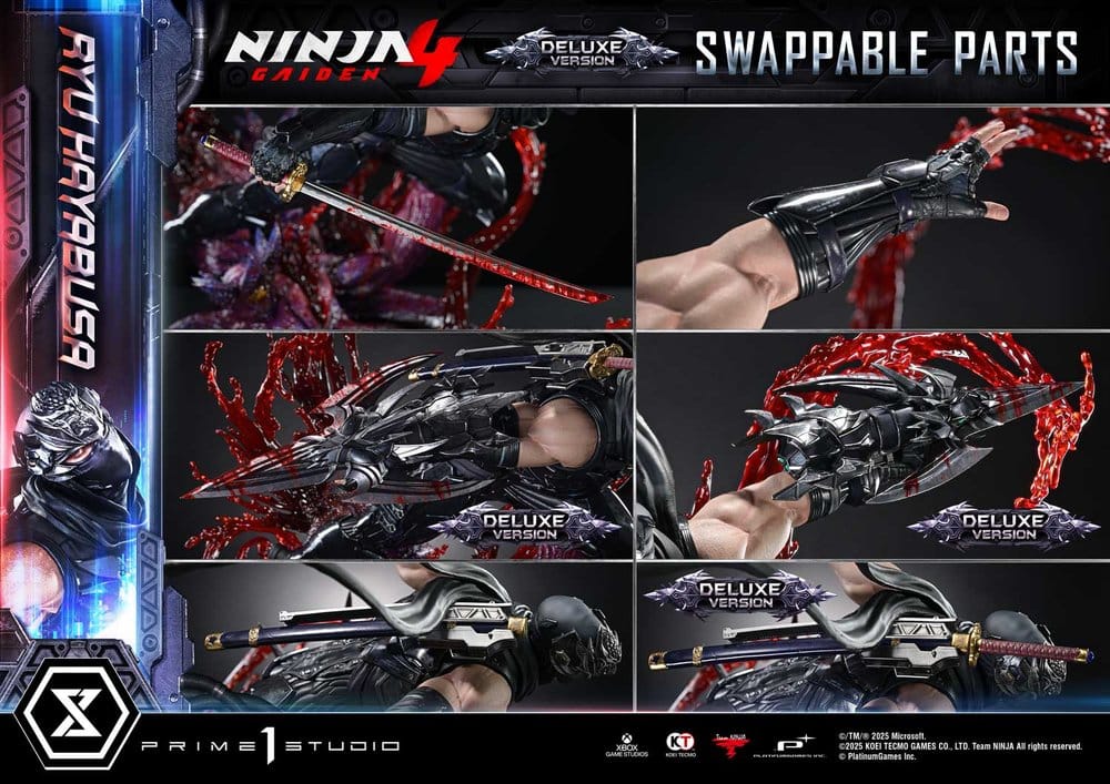 Ninja Gaiden 4 Ultimate Premium Masterline Series Estatua 1/4 Ryu Hayabusa Deluxe Bonus Version 70 cm