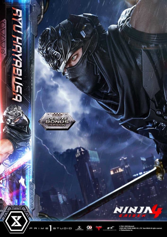 Ninja Gaiden 4 Ultimate Premium Masterline Series Estatua 1/4 Ryu Hayabusa Deluxe Bonus Version 70 cm