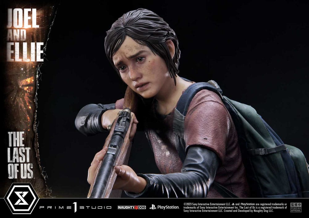 The Last of Us Part I Estatua 1/4 Ultimate Premium Masterline Series Joel & Ellie (The Last of Us Part I) 73 cm