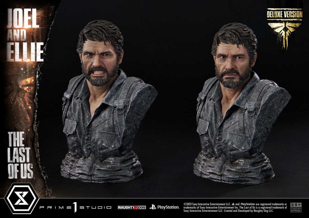 The Last of Us Part I Estatua Ultimate Premium Masterline Series Joel & Ellie Deluxe Bonus Version (The Last of Us Part I) 73 cm