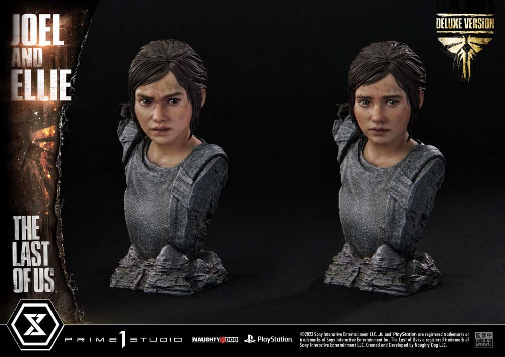 The Last of Us Part I Estatua Ultimate Premium Masterline Series Joel & Ellie Deluxe Bonus Version (The Last of Us Part I) 73 cm