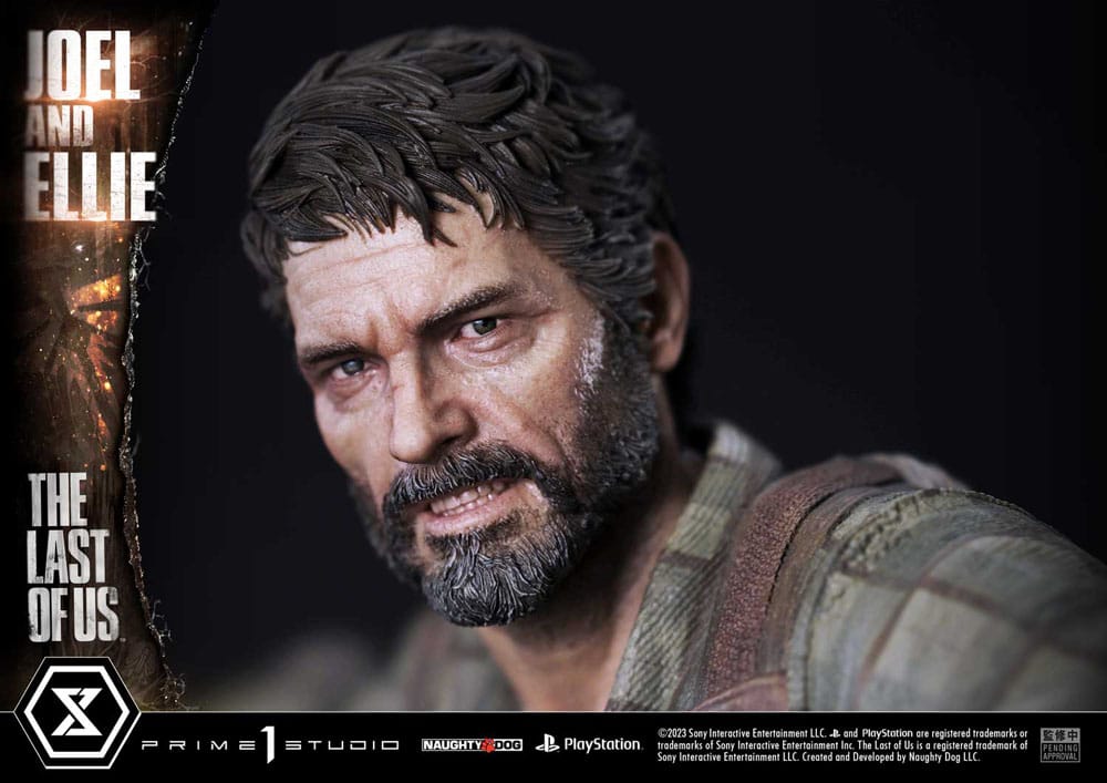 The Last of Us Part I Estatua Ultimate Premium Masterline Series Joel & Ellie Deluxe Bonus Version (The Last of Us Part I) 73 cm