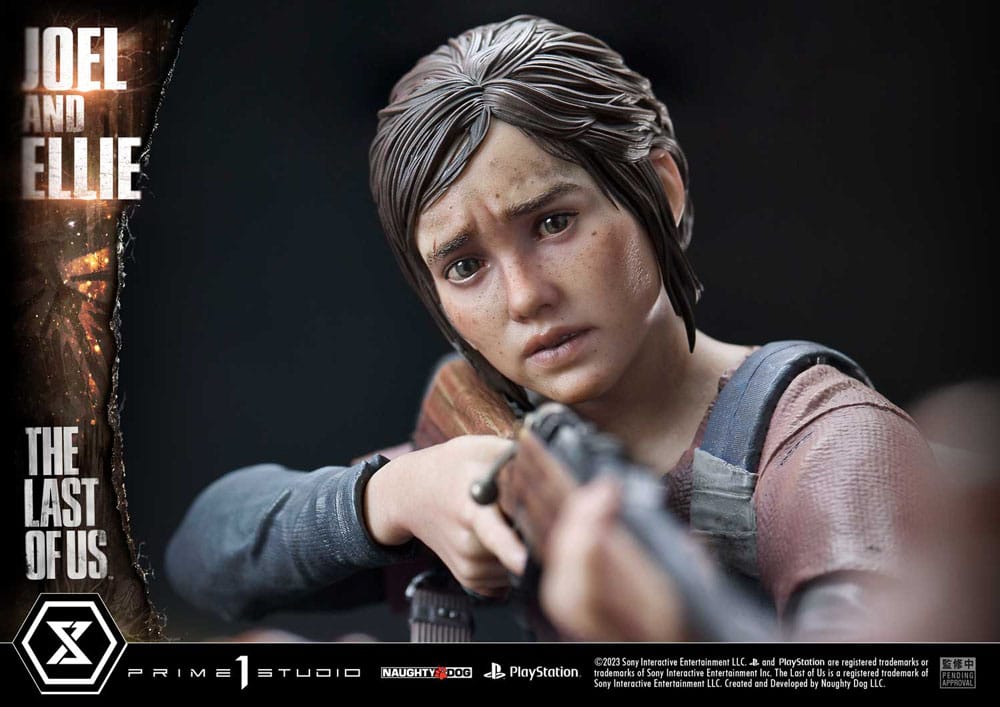 The Last of Us Part I Estatua Ultimate Premium Masterline Series Joel & Ellie Deluxe Bonus Version (The Last of Us Part I) 73 cm