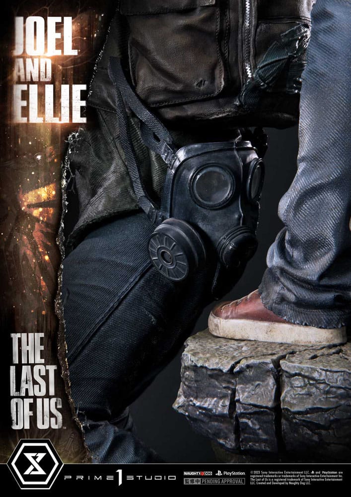 The Last of Us Part I Estatua Ultimate Premium Masterline Series Joel & Ellie Deluxe Bonus Version (The Last of Us Part I) 73 cm