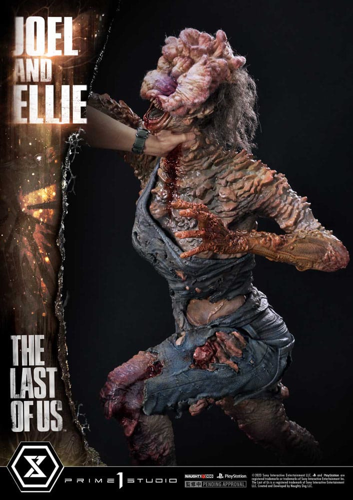The Last of Us Part I Estatua Ultimate Premium Masterline Series Joel & Ellie Deluxe Bonus Version (The Last of Us Part I) 73 cm