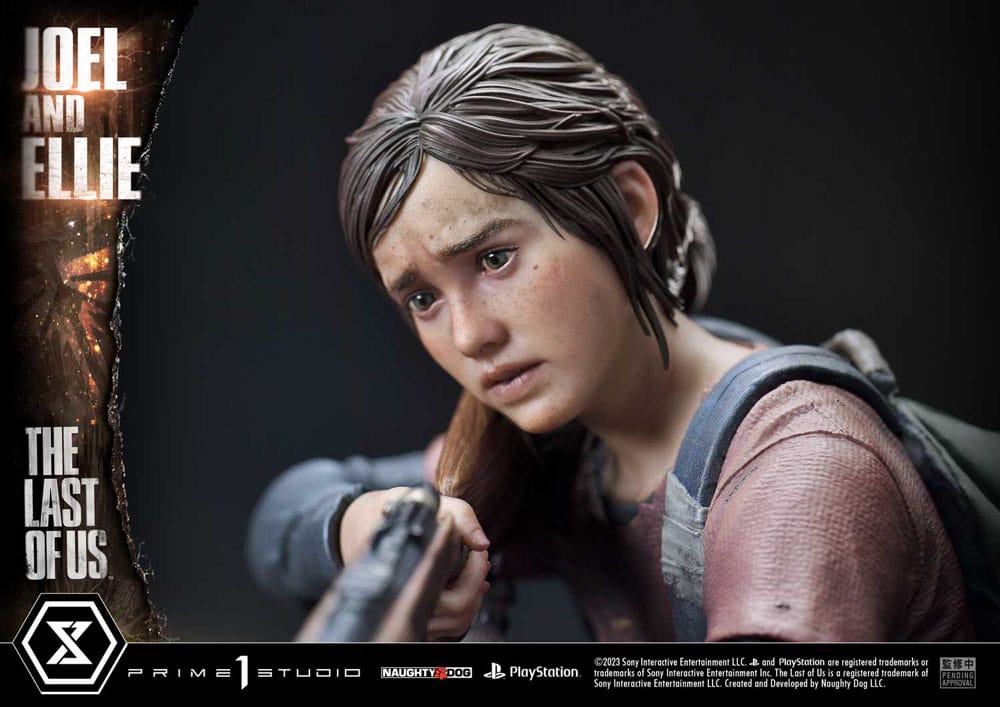 The Last of Us Part I Estatua Ultimate Premium Masterline Series Joel & Ellie Deluxe Bonus Version (The Last of Us Part I) 73 cm
