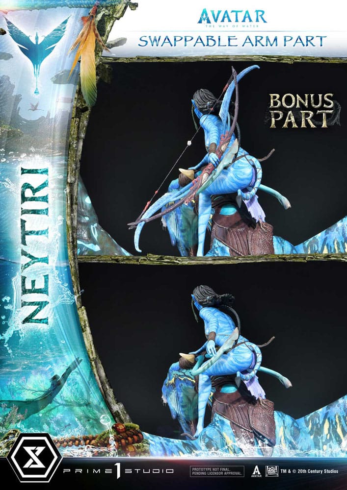 Avatar: The Way of Water Estatua Neytiri Bonus Version 77 cm