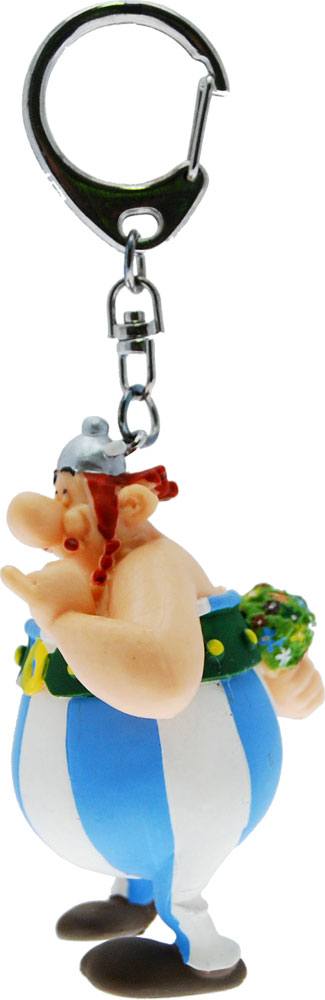 Asterix Llavero Obelix con Flores 13 cm