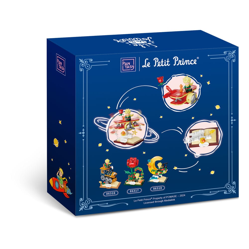 El Principito Kit de Construcción Starry Ride Plane 14 cm