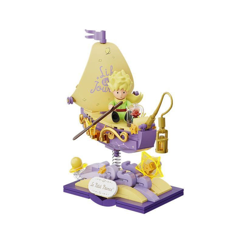 El Principito Kit de Construcción Starry Ride Boat 16 cm Frikytopia