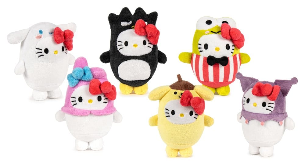 Hello Kitty &amp; Friends Peluches Costume Blind Box 16 cm Surtido (12) Frikytopia