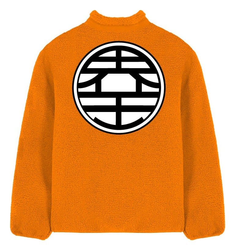 Dragon Ball Z Chaqueta Sherpa Goku Kanji Talla M