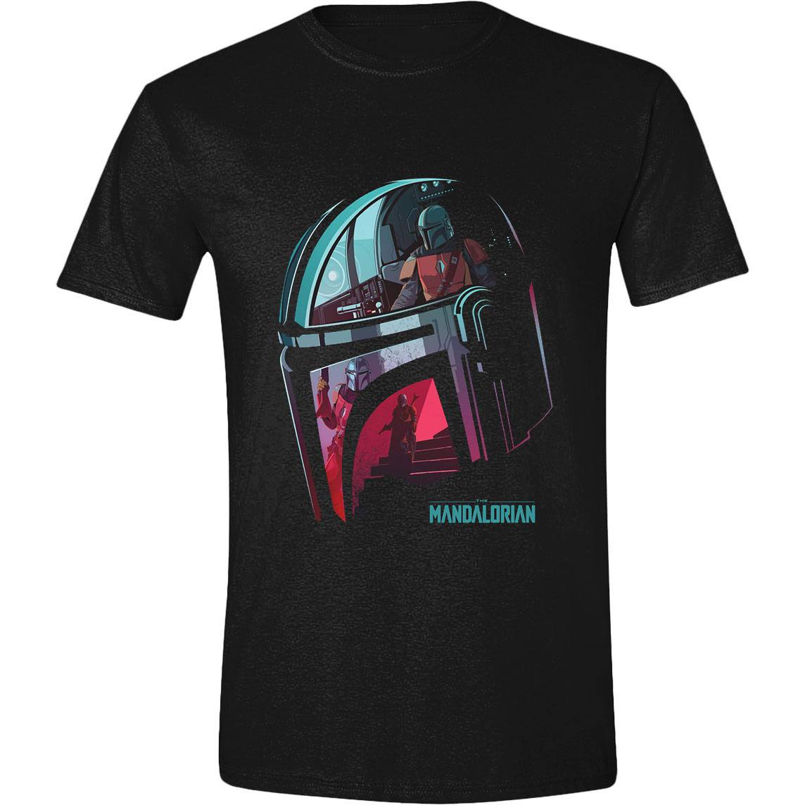 Star Wars The Mandalorian Camiseta Reflection talla XL