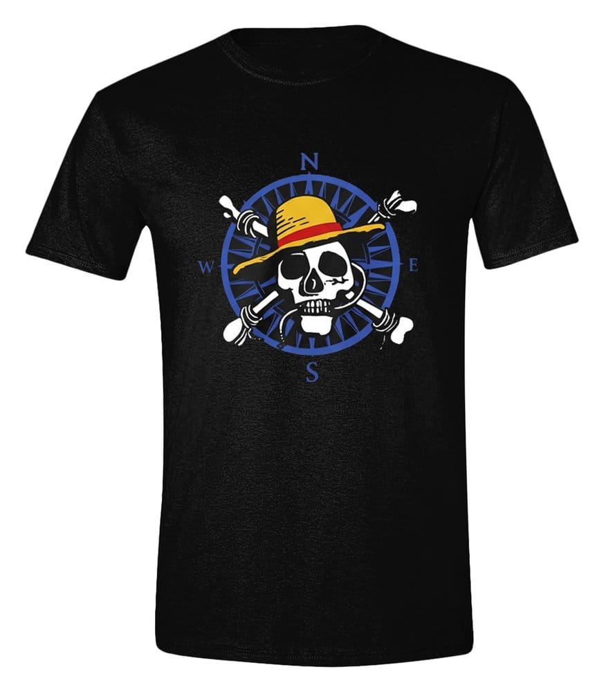 One Piece Camiseta Logo Pirata Talla M