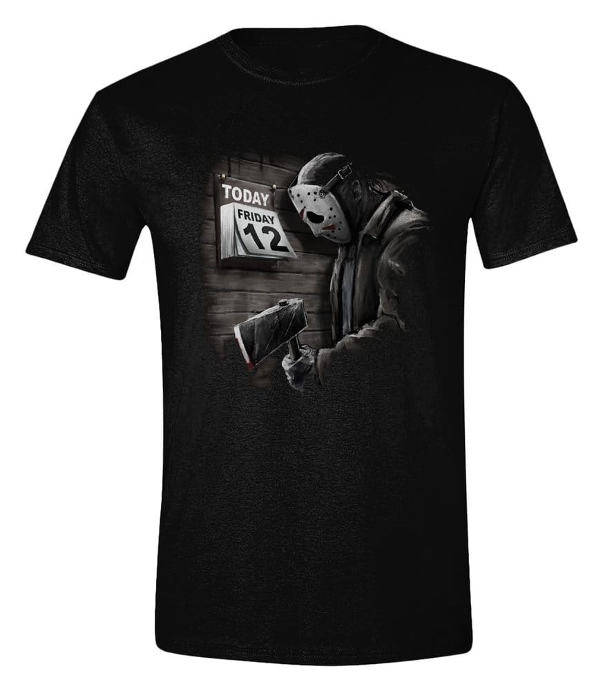 Friday the 13th Camiseta Friday 12th Sad talla L