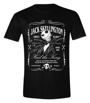 Disney The Nightmare Before Christmas T-Shirt Jack Skellington Label