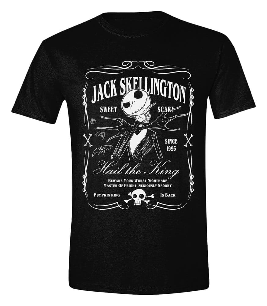 Disney The Nightmare Before Christmas T-Shirt Jack Skellington Label Frikytopia
